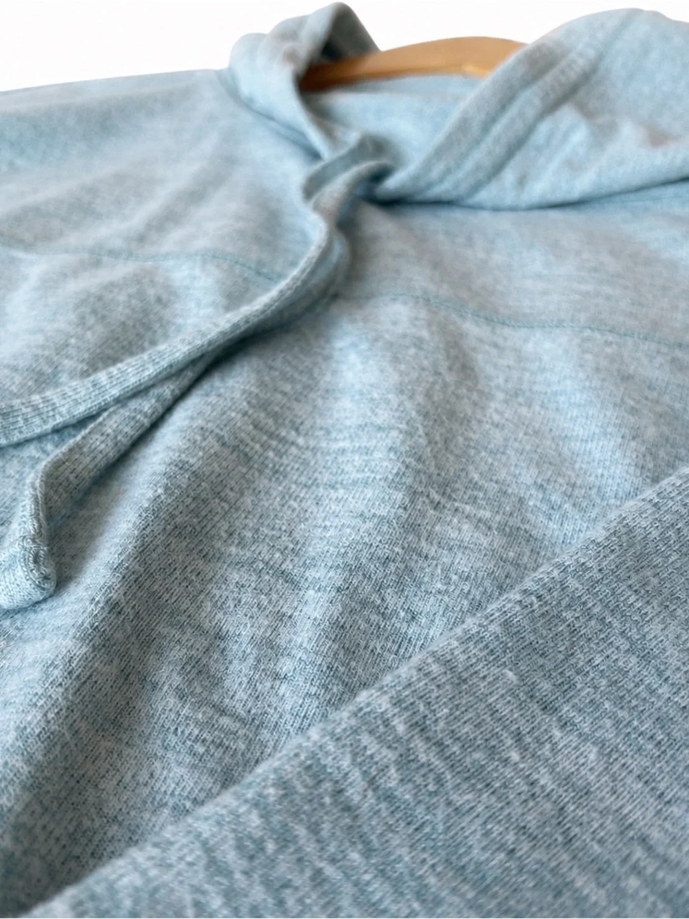 Talbots Womens Light Blue Loungewear Top And Pant Set, Cow Neckline, Size Medium - Picture 8 of 11